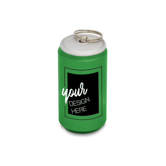 Cola Beer Can Shaped USB Drive Personalized with a Logo