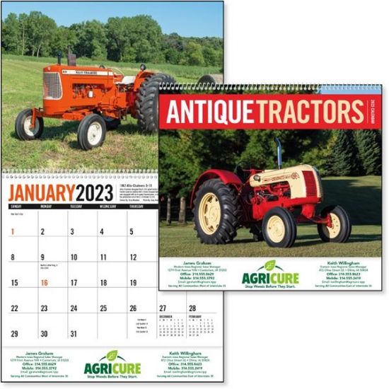 Antique Tractors 2023 Calendar 121056