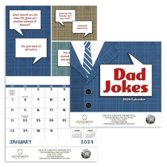 Dad Jokes Stapled Calendar 134044