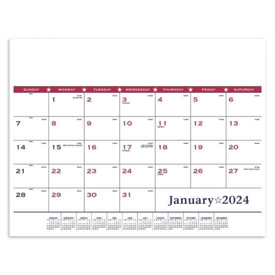 Patriotic 2023 Desk Calendar Pad