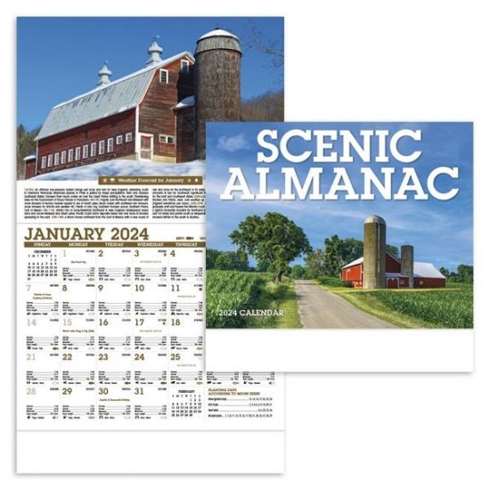 Scenic Almanac 2024 Calendar 135571