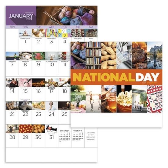 Stapled National Day 2024 Calendar 135620