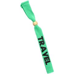 0.50 Inch  Eco-Friendly Bamboo Fabric Event Wristband 