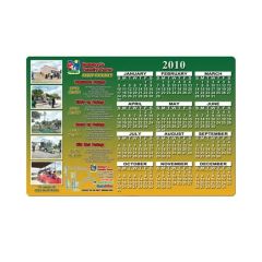 10 Inch X15 Inch  Custom Printed Counter Mats With 1/16 Inch  Base