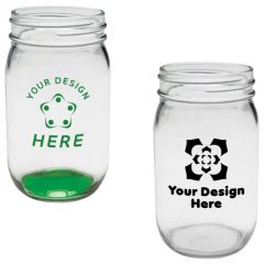 Custom Pint Glasses—One Color Special - Let It Ride Design
