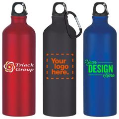 Custom promotional metis aluminum water bottle