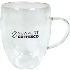 Design Custom Printed - 13 oz. Clear Glass Coffee Mug - Online at CustomInk