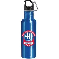 Custom Aluminum Alpine Sports Bottle w/ Clip - 25 Oz $3.86