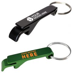Wholesale Short Printed Sublimation Bottle Opener Keychain Wrist