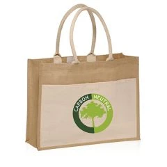 Lichfield Mini Bag For Life Jute Bags Printed With Your Logo