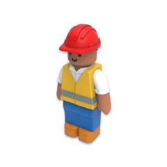 Construction Worker USB Flash Drive