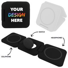 Econo 3-in-1 Wireless Foldable Travel Charger 15W