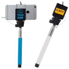Extra Grip Wired Selfie Stick - Simports
