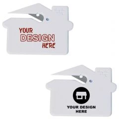 Custom Logo Printed Letter Opener with Razor Blade Envelope Package Slitter  Paper Cut for Promotional Event