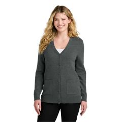Port Authority Women's Easy Care Button-Up Cardigan Sweater