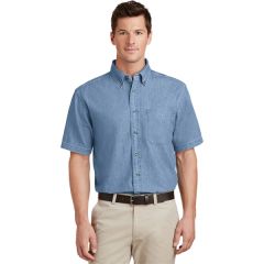 Port & Company - Short Sleeve Value Denim Shirt.