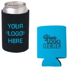 Coleman Koozie Insulated Can/Bottle Lantern Logo Pop Beer Holders, Set of  4, NEW