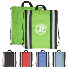 Reflective Drawstring Sport Bags