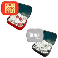Promotional Mini Square Mint Tin with your logo $1.31