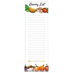 Souvenir 3 Inch  X 9 Inch  Scratch Pad, 50 Sheet With Magnet
