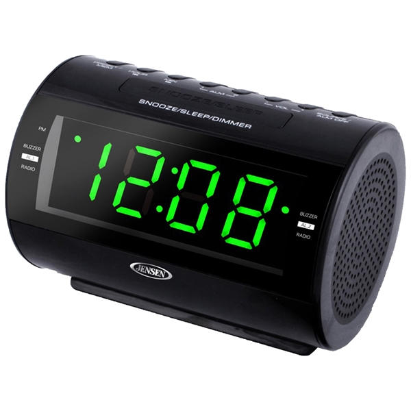 Jensen Am/Fm Dual Alarm Clock Radio With Nature Sounds 128168