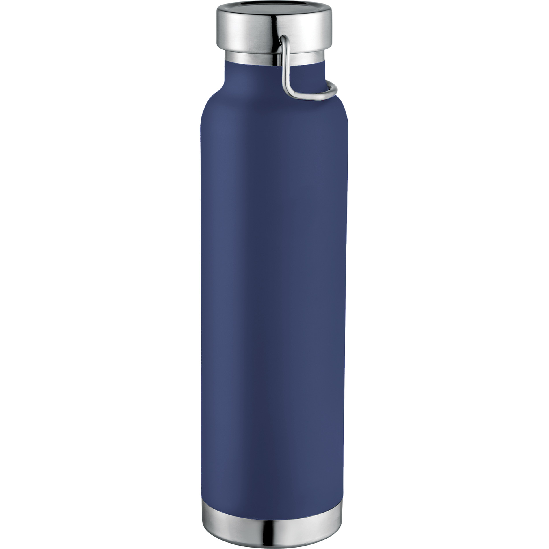 ThermoFlask 16oz Stainless Steel, Vacuum Insulated Water Bottle Blue NWOB