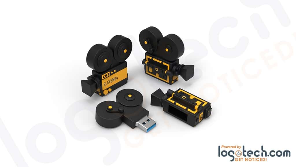 USB Flash Drives for Film and Video Distribution Logotech