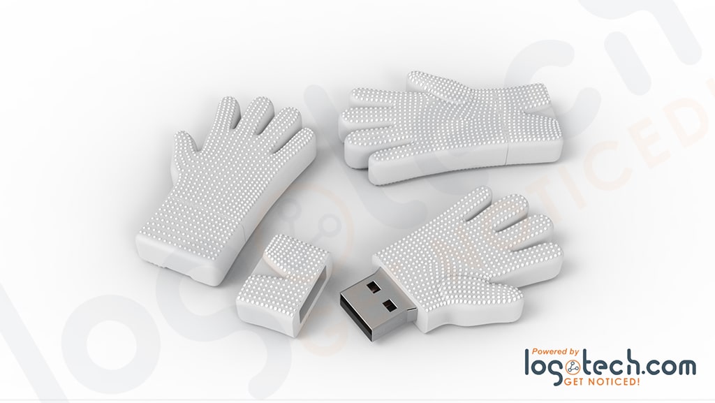 White Glove USB Flash Drive 