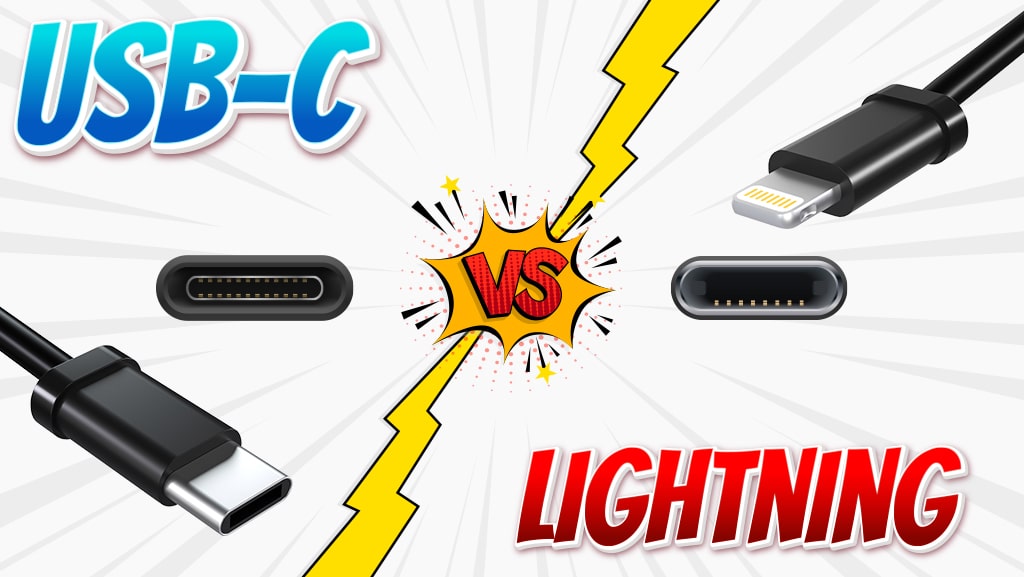 Battle of the reversibles: USB-C vs Lightning connector - GadgetMatch
